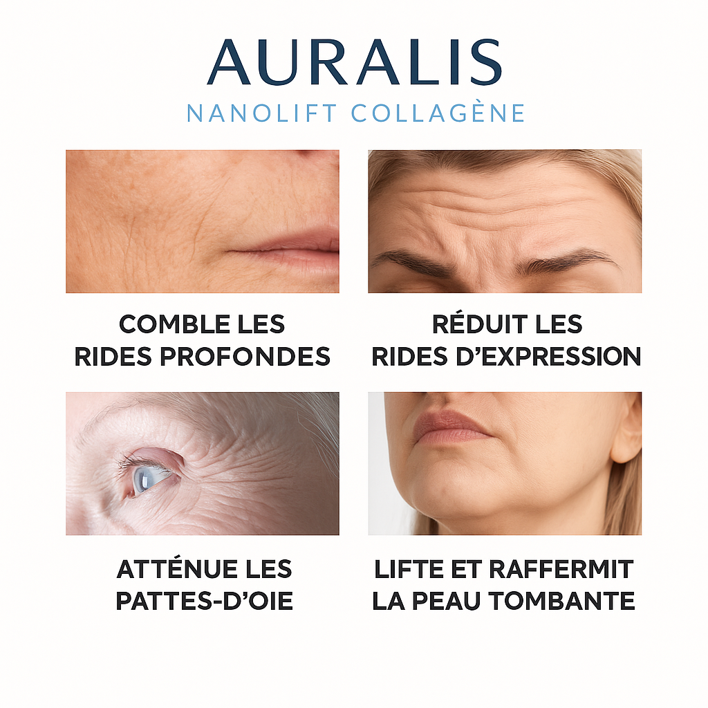 NanoLift – Système de Collagène Nano-Silk Lyophilisé Anti-Rides