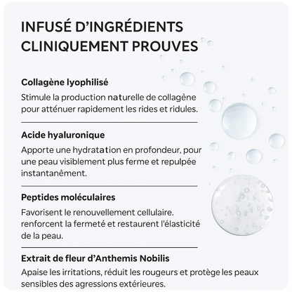 NanoLift – Système de Collagène Nano-Silk Lyophilisé Anti-Rides